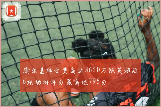 谢尔基转会费高达3650万欧英超近6轮场均评分最高达795分